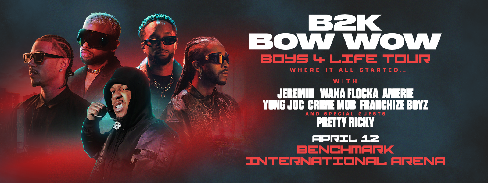 Boys 4 Life Tour featuring B2K & Bow Wow