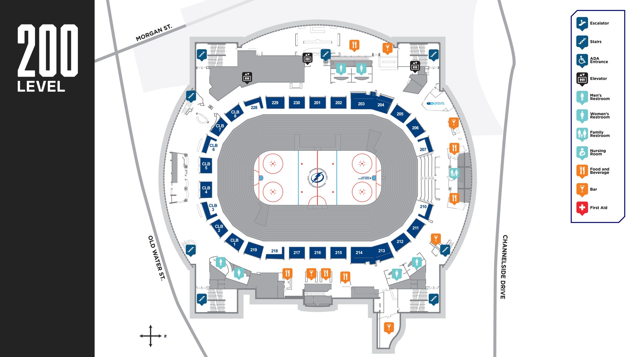 Seating Maps - Benchmark International Arena